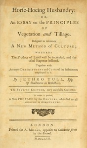 Cover of Horse-hoeing husbandry