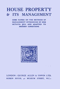 Cover of House property & its management