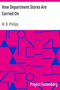 Cover of How Department Stores Are Carried On