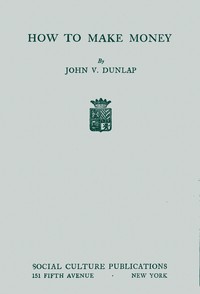 Cover of How to Make Money