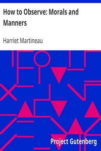 Cover of How to Observe Morals and Manners