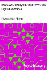 Cover of How to Write Clearly Rules and Exercises on English Composition
