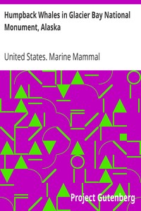 Cover of Humpback Whales in Glacier Bay National Monument, Alaska
