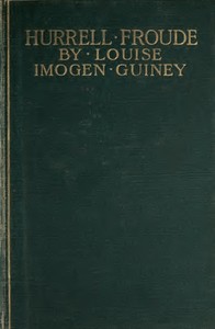 Cover of Hurrell Froude Memoranda and Comments