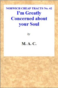 Cover of I'm Greatly Concerned About Your Soul