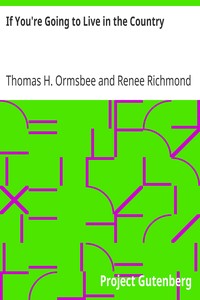 Cover of If You're Going to Live in the Country