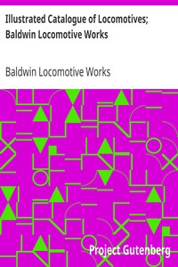 Cover of Illustrated Catalogue of Locomotives; Baldwin Locomotive Works