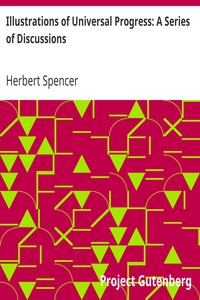 Cover of Illustrations of Universal Progress A Series of Discussions