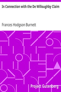 Cover of In Connection with the De Willoughby Claim