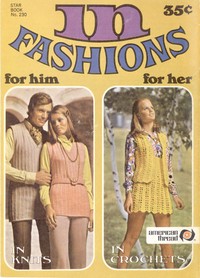 Cover of In Fashions for Him, for Her, in Knits, in Crochets