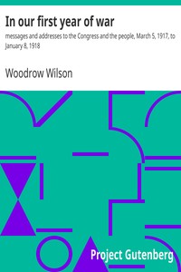 Cover of In our first year of war