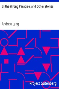 Cover of In the Wrong Paradise, and Other Stories