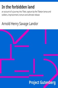 Cover of In the forbidden land