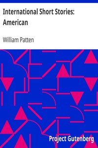 Cover of International Short Stories American