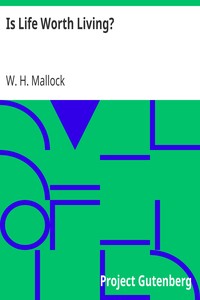 Cover of Is Life Worth Living