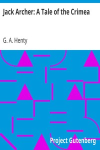 Cover of Jack Archer A Tale of the Crimea