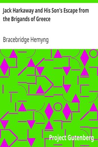 Cover of Jack Harkaway and His Son's Escape from the Brigands of Greece