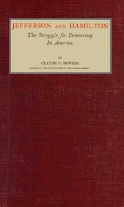 Cover of Jefferson and Hamilton