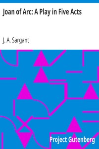 Cover of Joan of Arc A Play in Five Acts