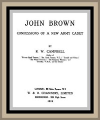 Cover of John Brown Confessions of a New Army Cadet