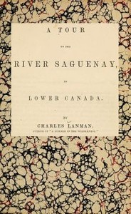 Cover of A Tour to the River Saguenay, in Lower Canada