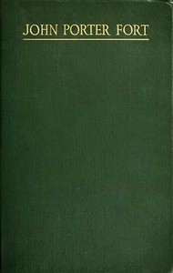 Cover of John Porter Fort A Memorial, and Personal Reminiscences