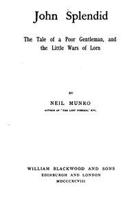 Cover of John Splendid The Tale of a Poor Gentleman, and the Little Wars of Lorn