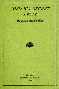 Cover of Josiah's Secret A Play