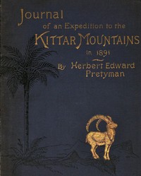Cover of Journal of Herbert Edward Pretyman written during his expedition to the Kittar Mountains, between Ke