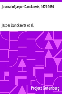 Cover of Journal of Jasper Danckaerts, 1679-1680