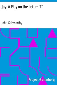 Cover of Joy A Play on the Letter I