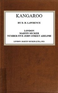 Cover of Kangaroo