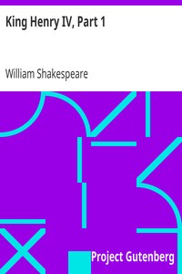 Cover of King Henry IV, Part 1