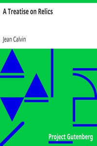 Cover of A Treatise on Relics