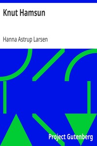 Cover of Knut Hamsun