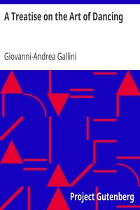 Cover of A Treatise on the Art of Dancing