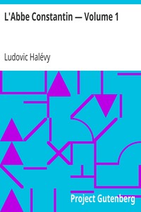 Cover of L'Abbe Constantin — Volume 1