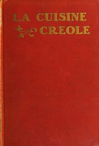Cover of La cuisine creole