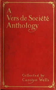 Cover of A Vers de Société Anthology