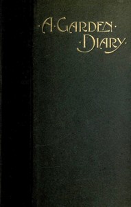 Cover of A Garden Diary, September 1899—September 1900