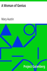 Cover of A Woman of Genius