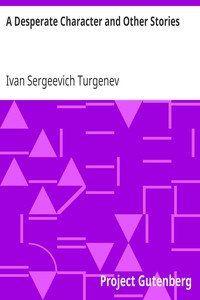 Cover of A Desperate Character and Other Stories