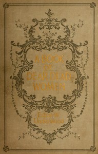 Cover of A book of dear dead women