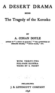 Cover of A desert drama