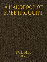 Cover of A handbook of Freethought