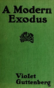 Cover of A modern exodus a novel