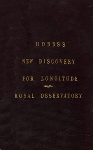 Cover of A new discovery for finding the longitude