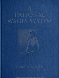 Cover of A rational wages system