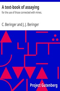Cover of A text-book of assaying