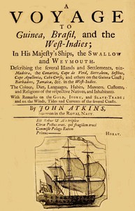 Cover of A voyage to Guinea, Brasil and the West Indies
